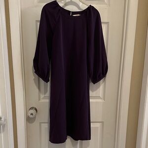 Lark & Ro Dress in Rich Purple
